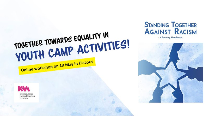 Coming up: Online workshop “Together towards equality in youth camp activities!”